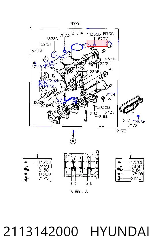 Купити CL32020 Autowelt Гільза поршнева