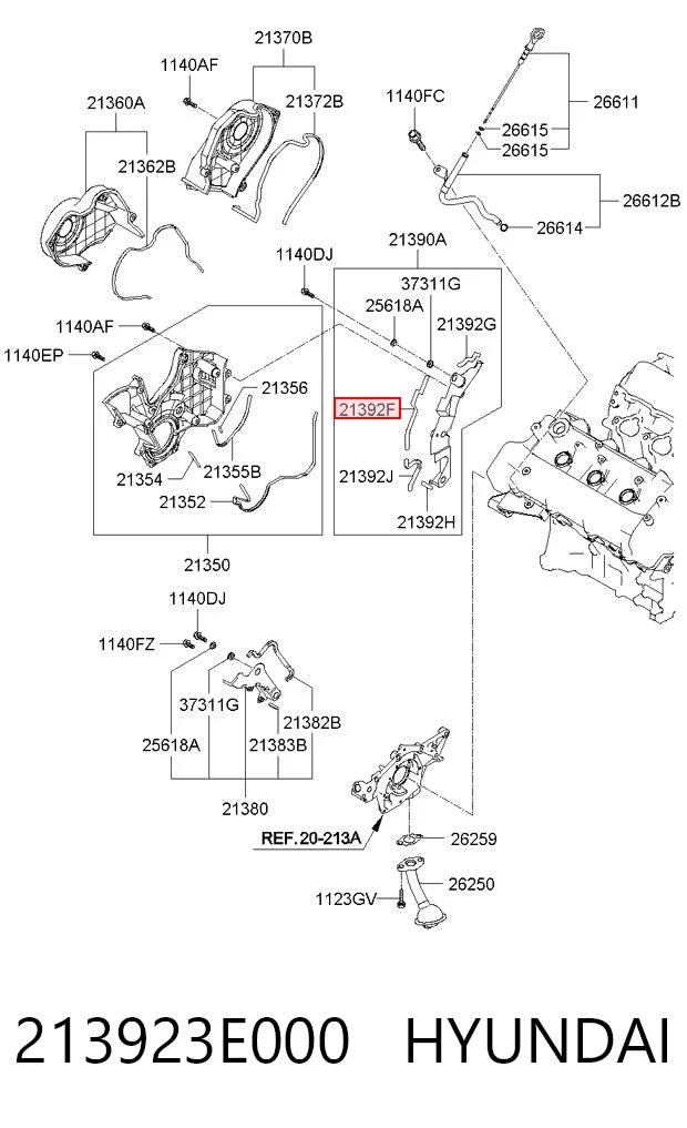 213923E000 Hyundai/Kia 