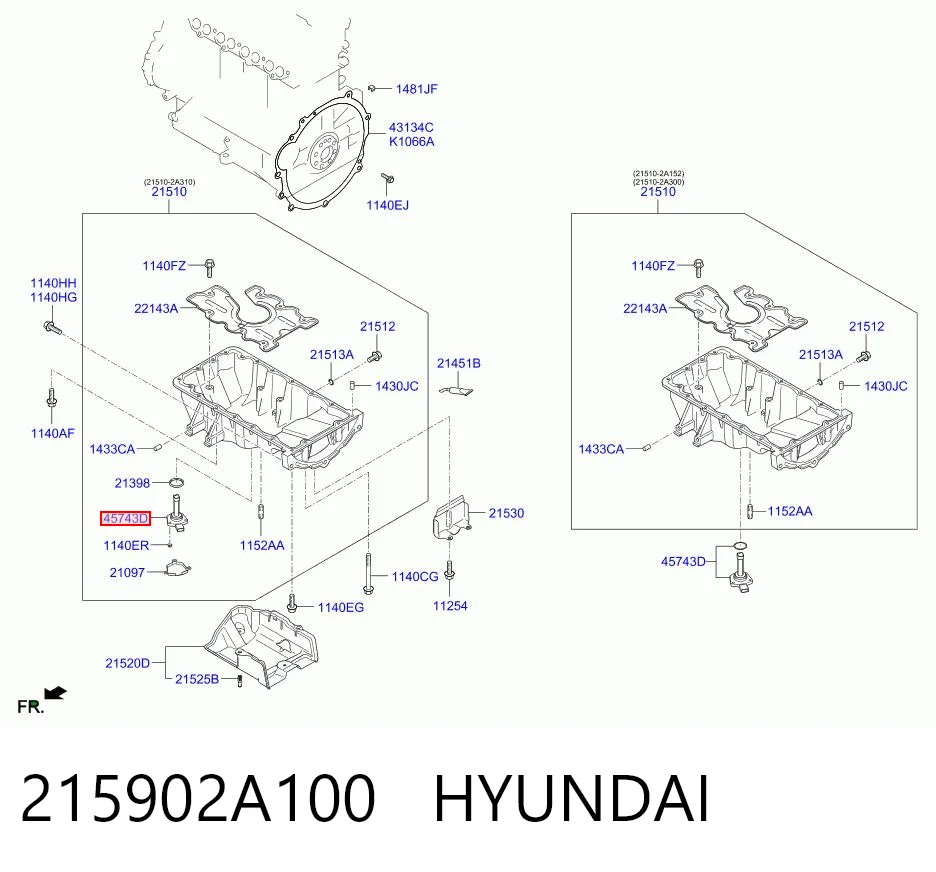 Купити Датчик рівня масла Hyundai Accent IV RB