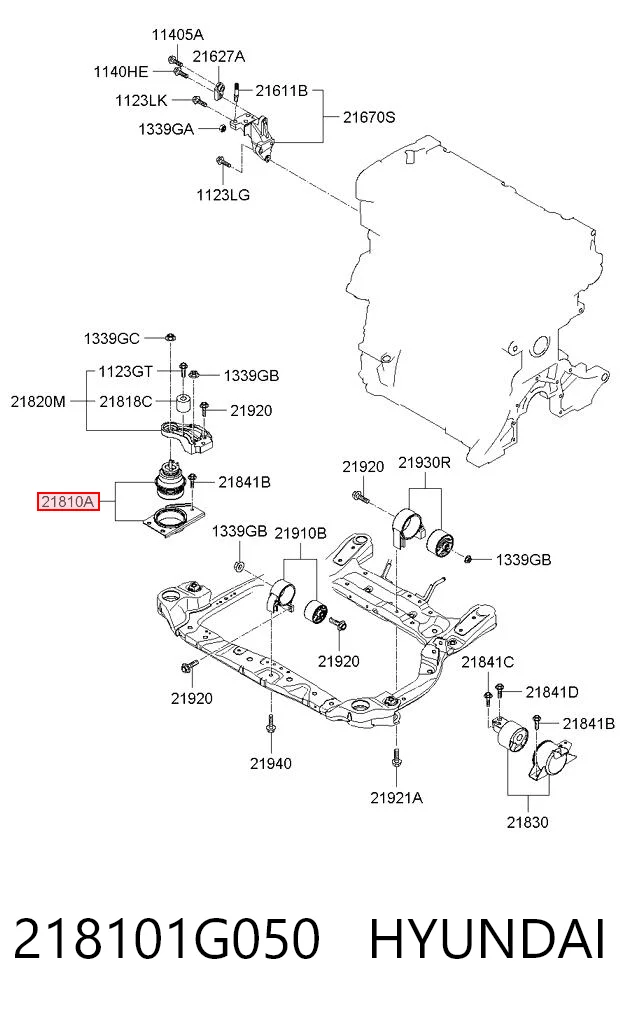 218101G050 Hyundai/Kia 