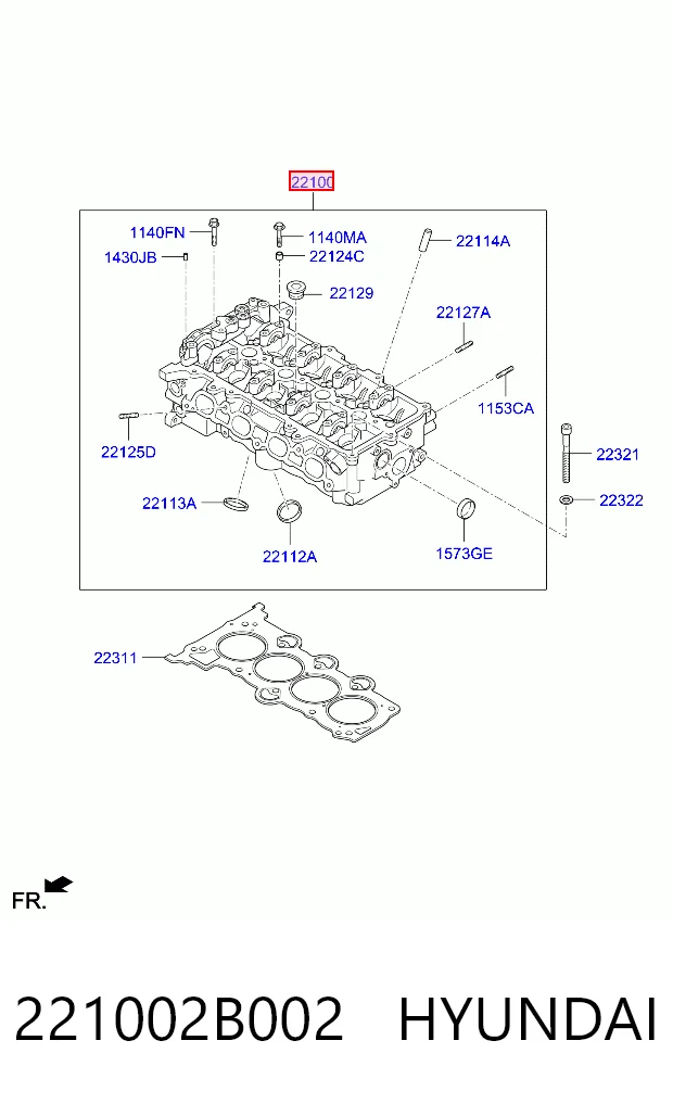 Головка двигуна MGA MGA60164 ціна, від 126.69 USD