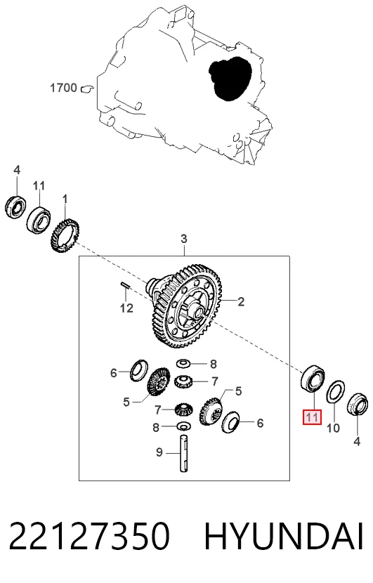 Підшипник маточини передньої, зовнішній Mercedes A0029807002 ціна, від 13.07 USD