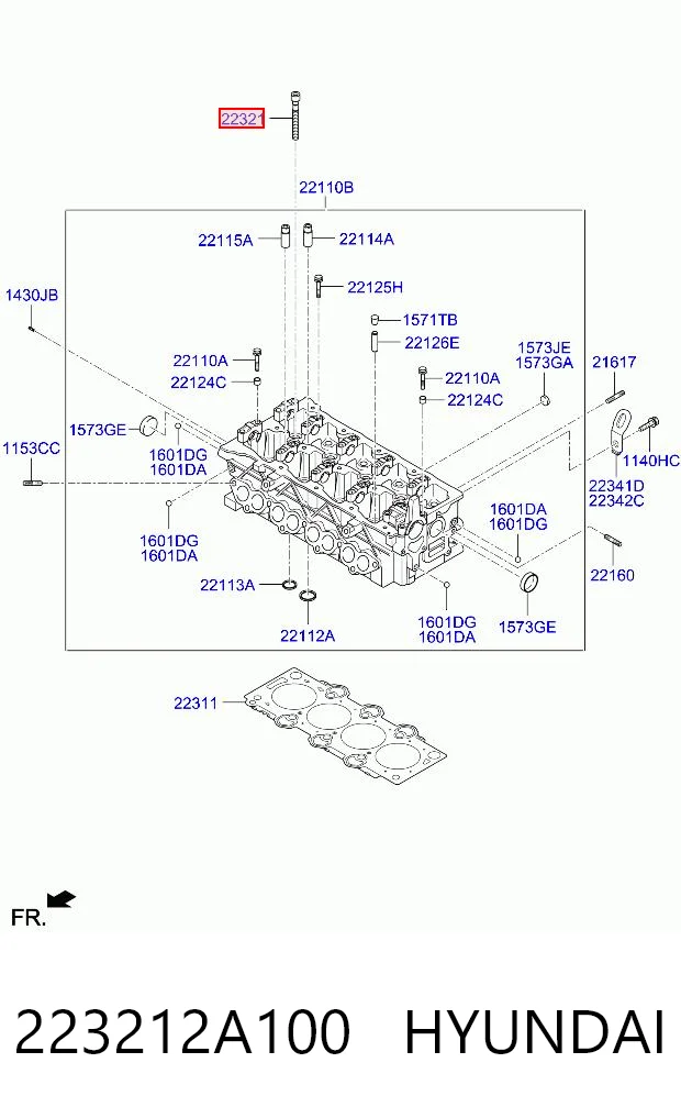 Болт головки блока циліндрів, ГБЦ FAI B2178 ціна, від 32.94 USD