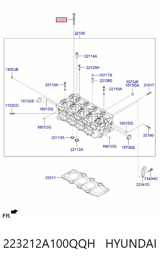 Купити B2178 FAI Болт гбц