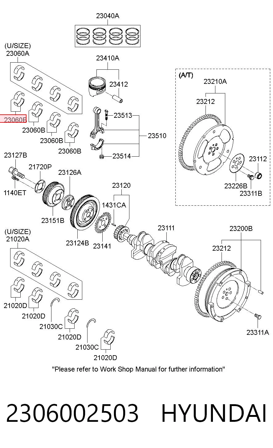 2306002503 Hyundai/Kia