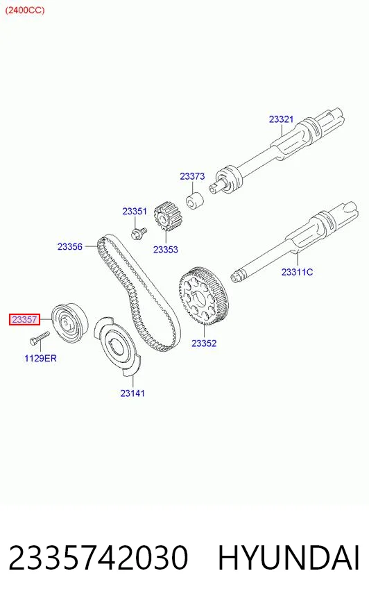 Натягувач ременя балансировочного вала NTN JPU58010A1G1