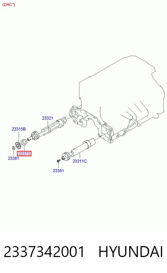 2337342001 Chrysler Втулка балансира (TRUCK)