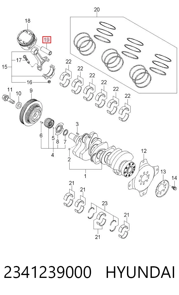 2341239000 Hyundai/Kia