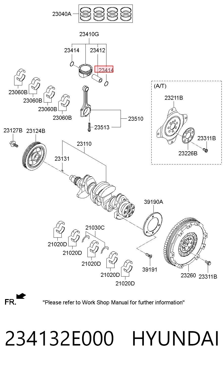 234132E000 Hyundai/Kia 