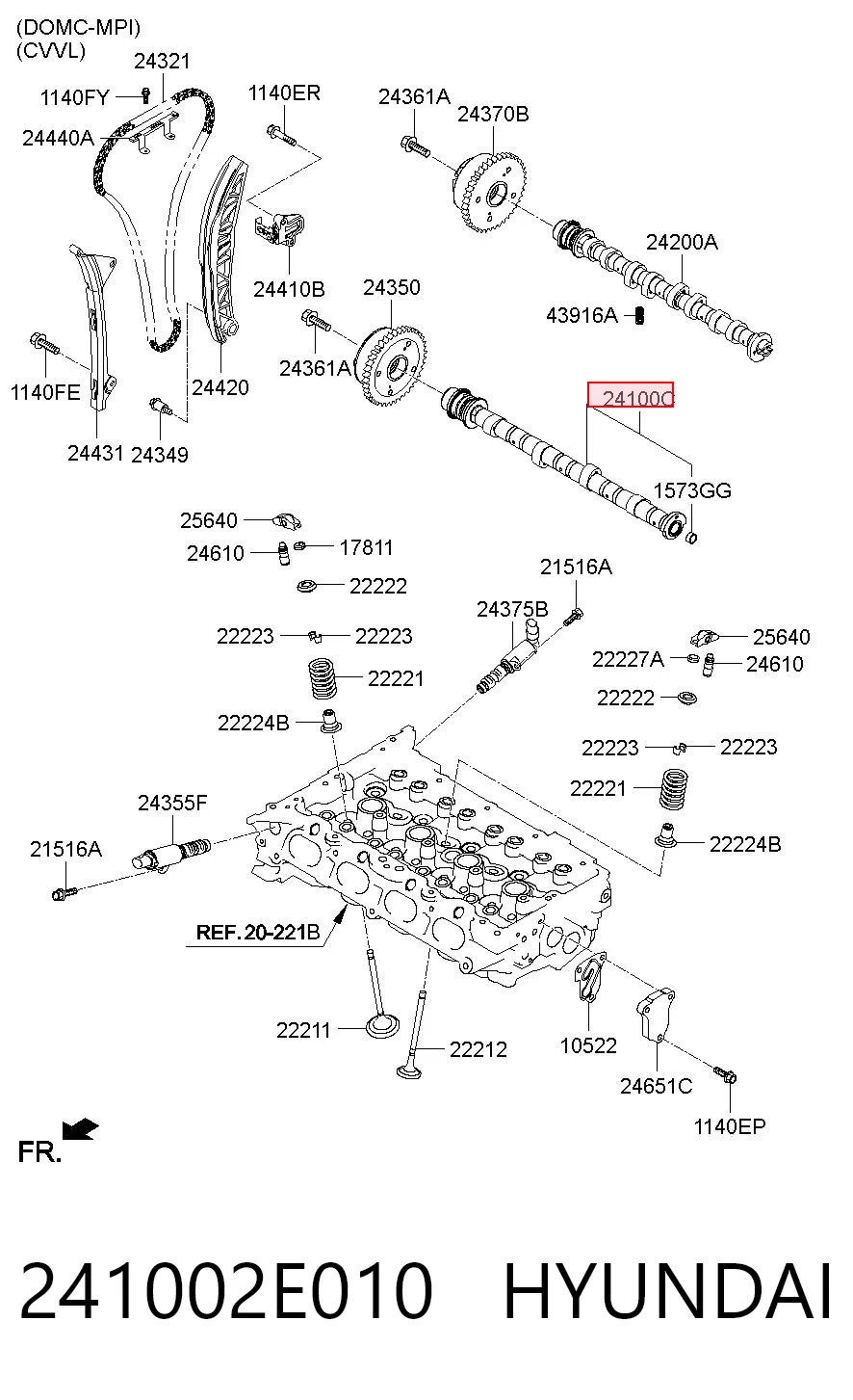 241002E010 Hyundai/Kia 