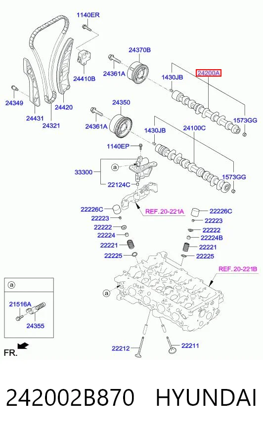 242002B870 Hyundai/Kia