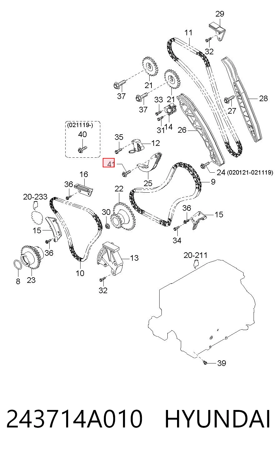 243714A010 Hyundai/Kia 