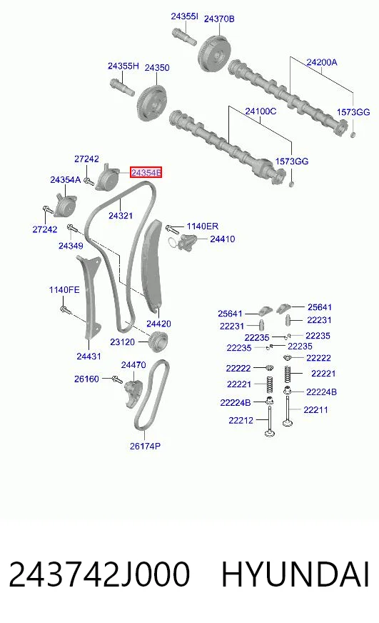 243742J000 Hyundai/Kia 
