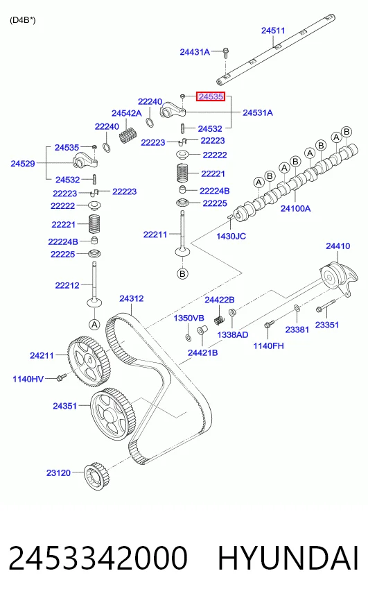 2453342000 Hyundai/Kia 
