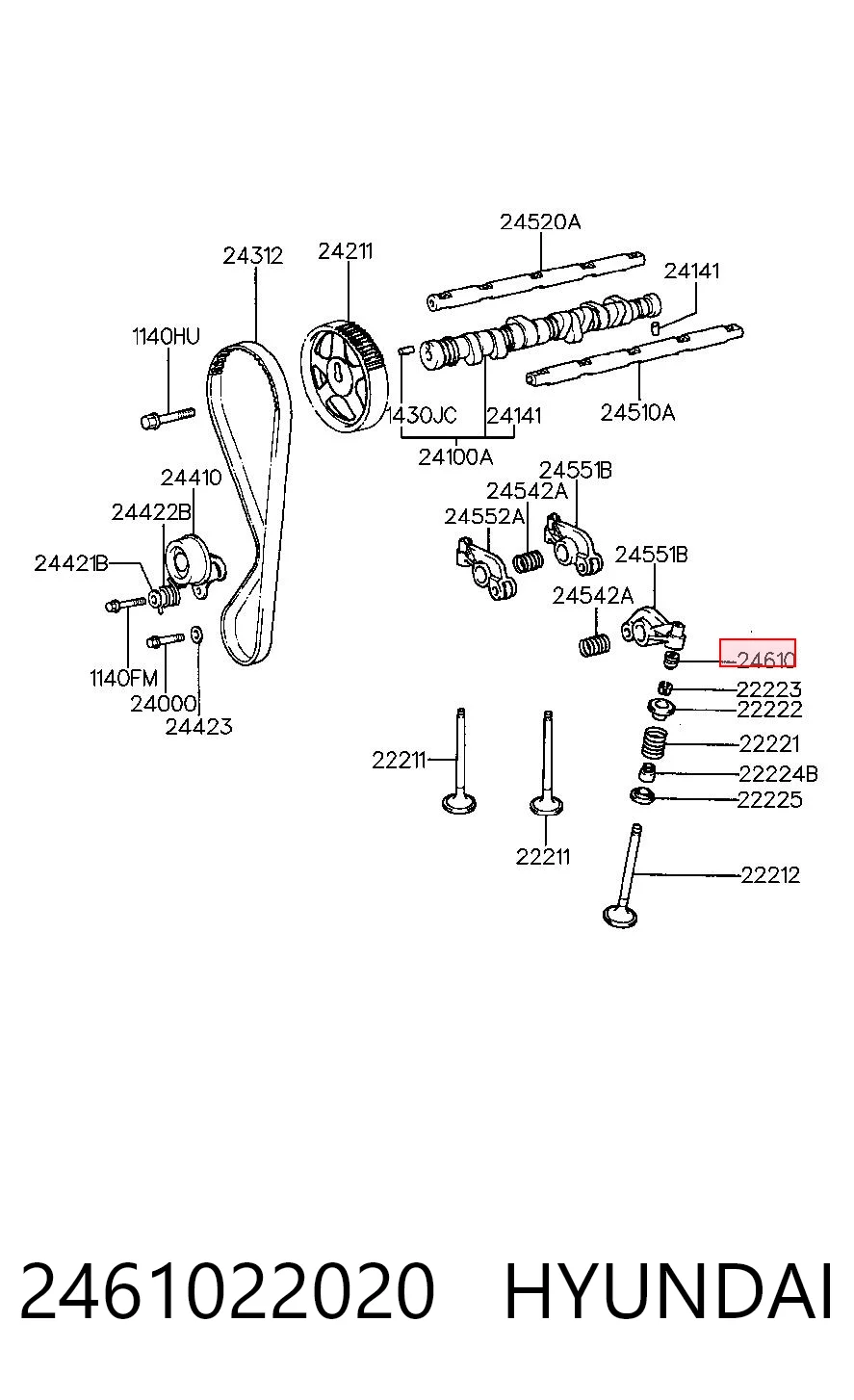 Гідрокомпенсатор на Hyundai Accent I 