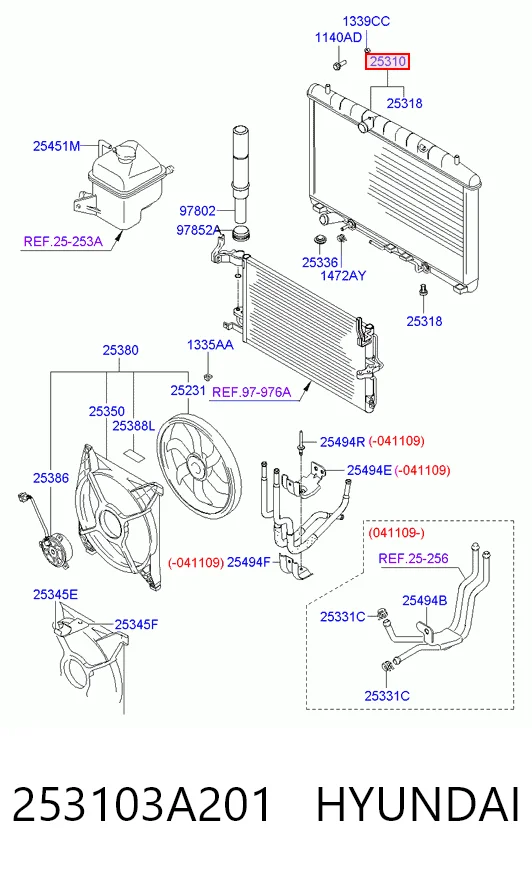 Радіатор основний Glyser 122078 ціна, від 113.24 USD