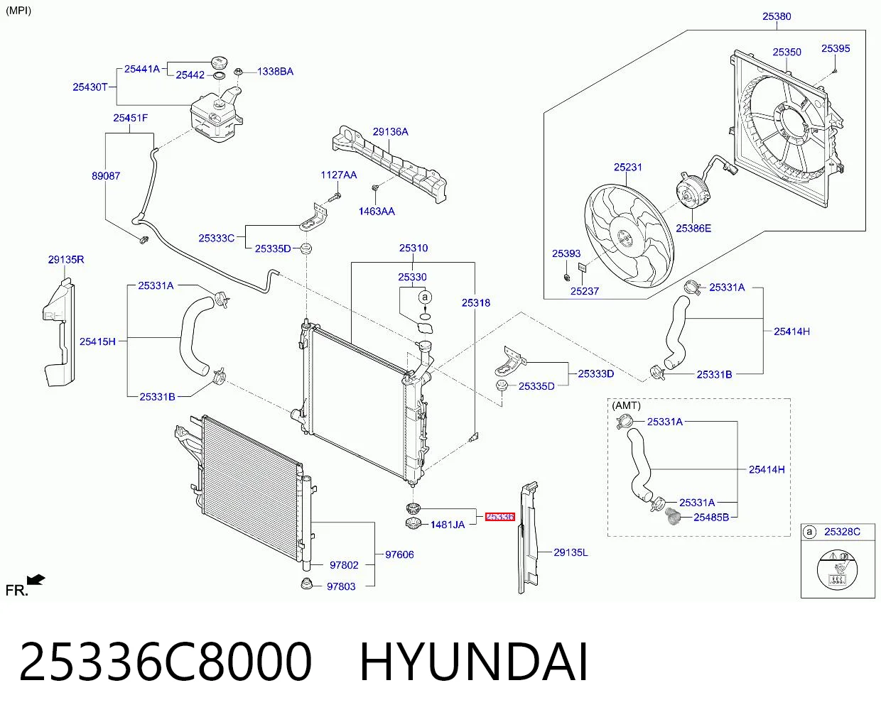 25336C8000 Hyundai/Kia 