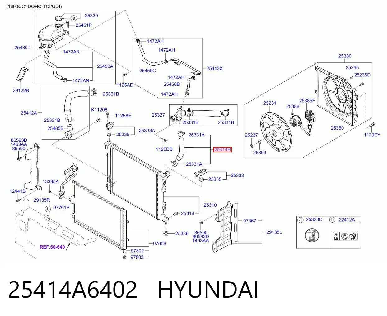 25414A6402 Hyundai/Kia