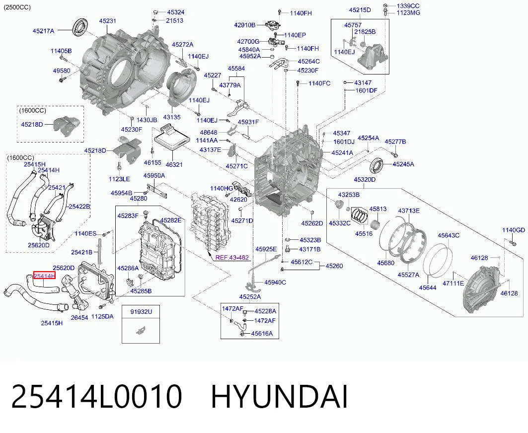 25414L0010 Hyundai/Kia 