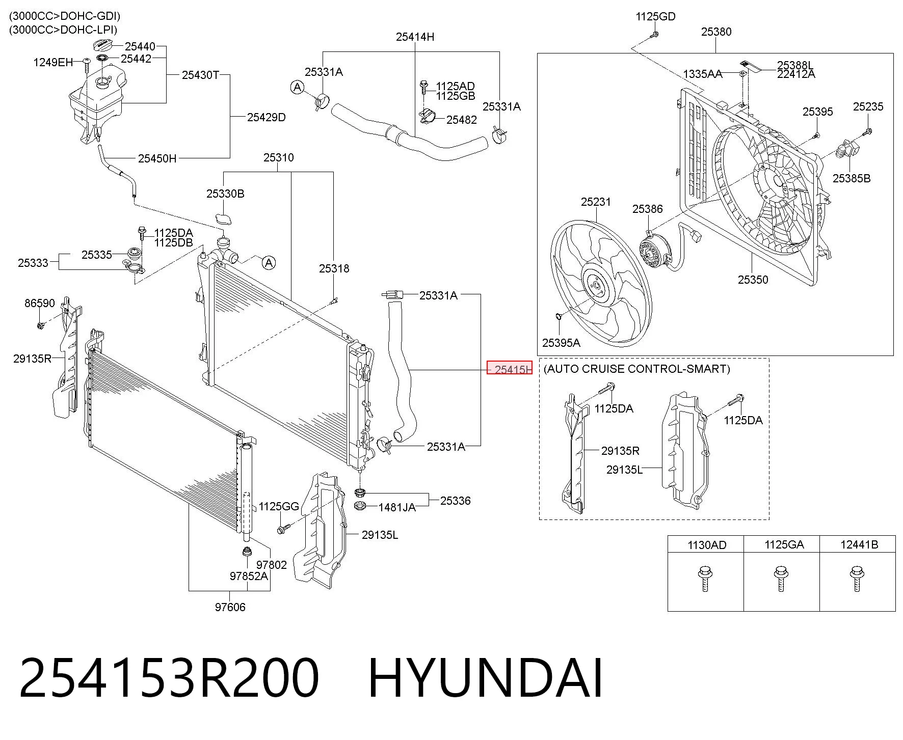 254153R200 Hyundai/Kia 