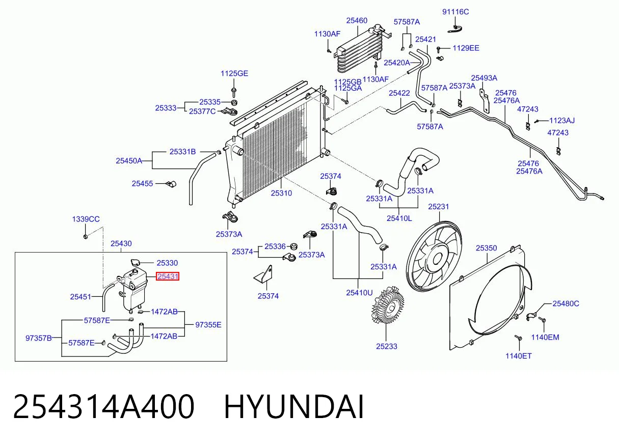 254314A400 Hyundai/Kia