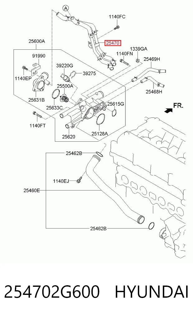 254702G600 Hyundai/Kia 