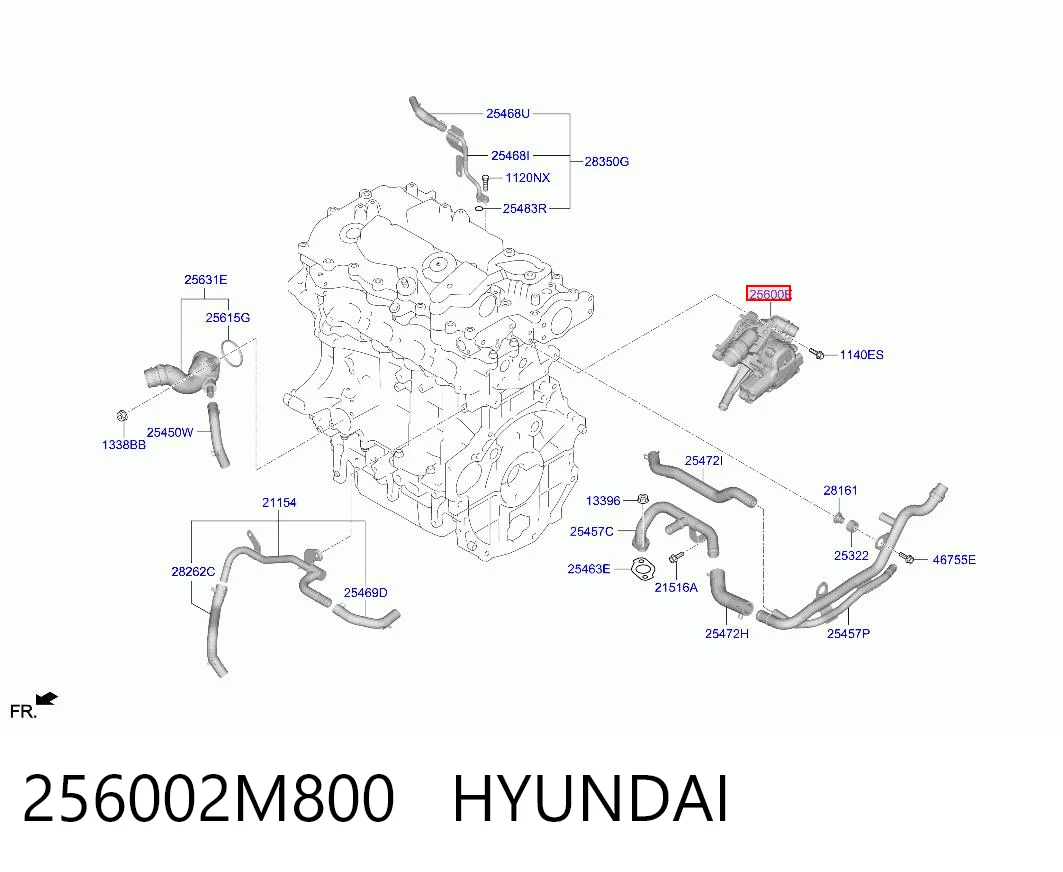 256002M800 Hyundai/Kia 