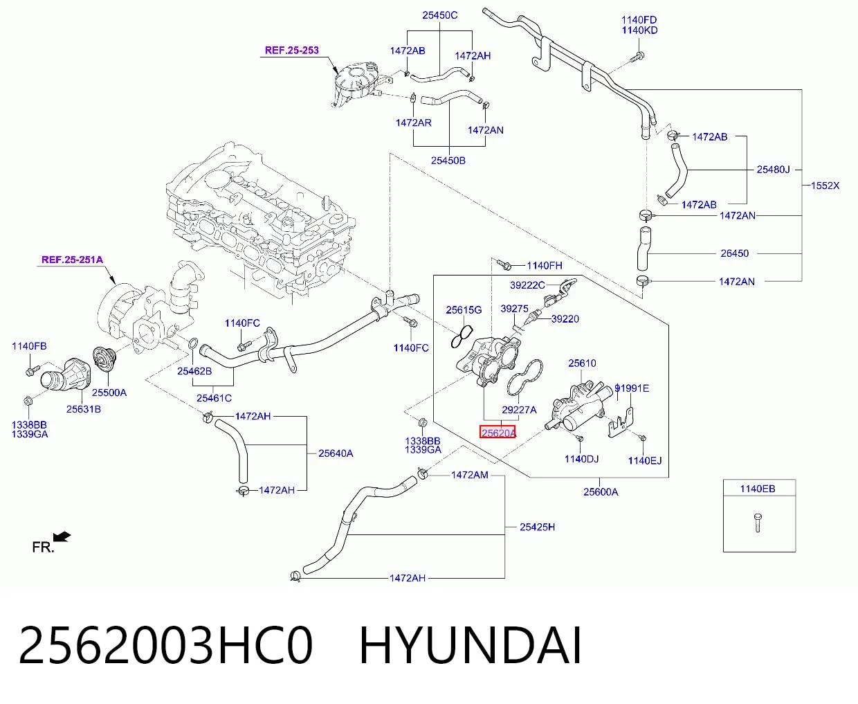 2562003HC0 Hyundai/Kia 