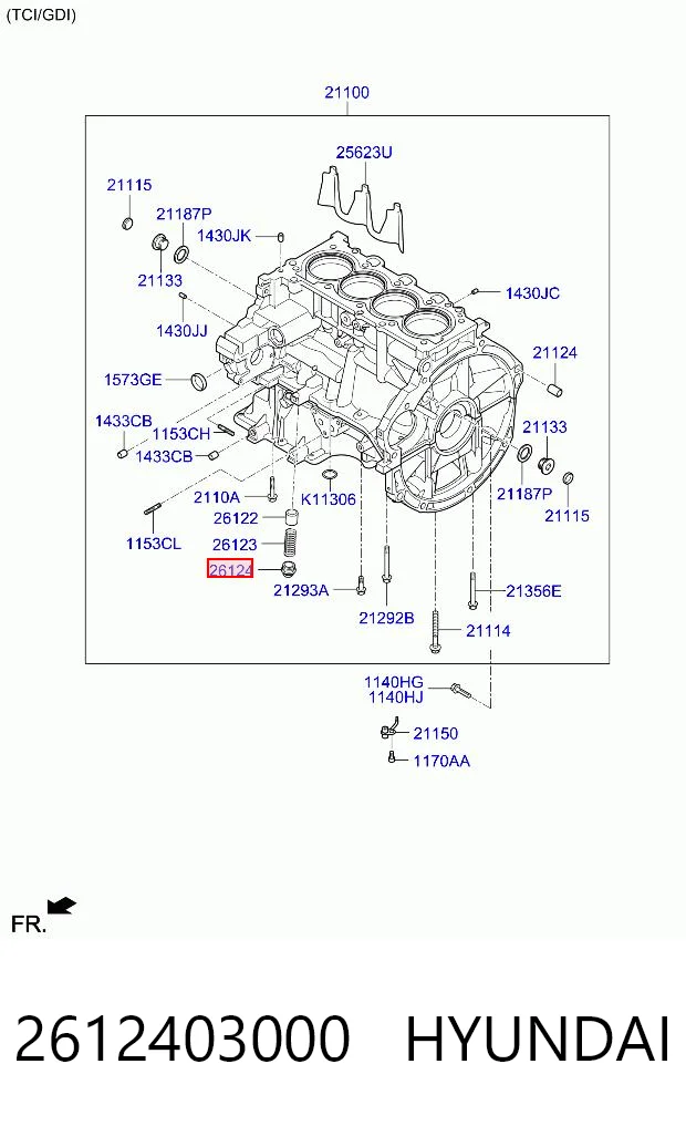 2612403000 Hyundai/Kia