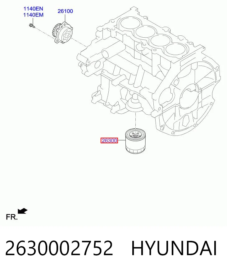 Масляний фільтр P7025 Bosch