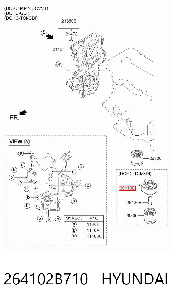 264102B710 Hyundai/Kia 