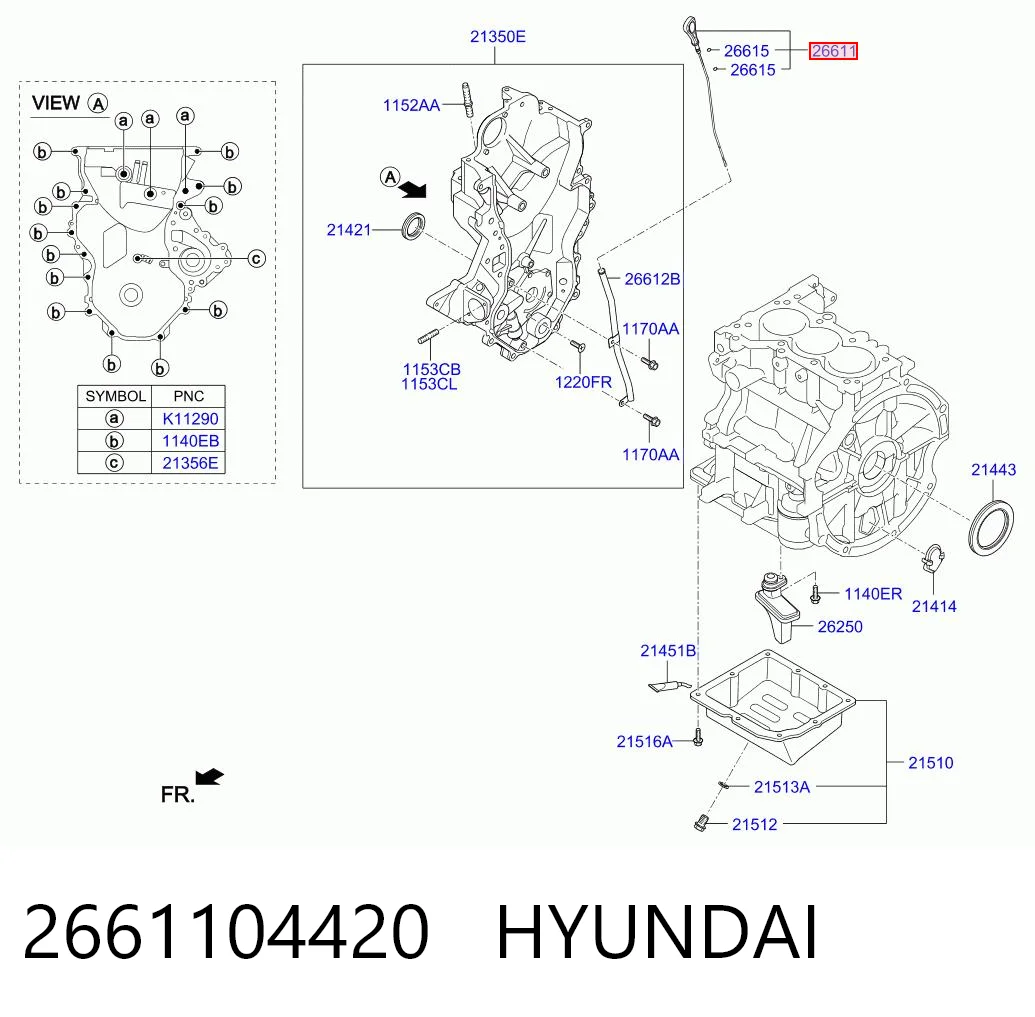 2661104420 Hyundai/Kia