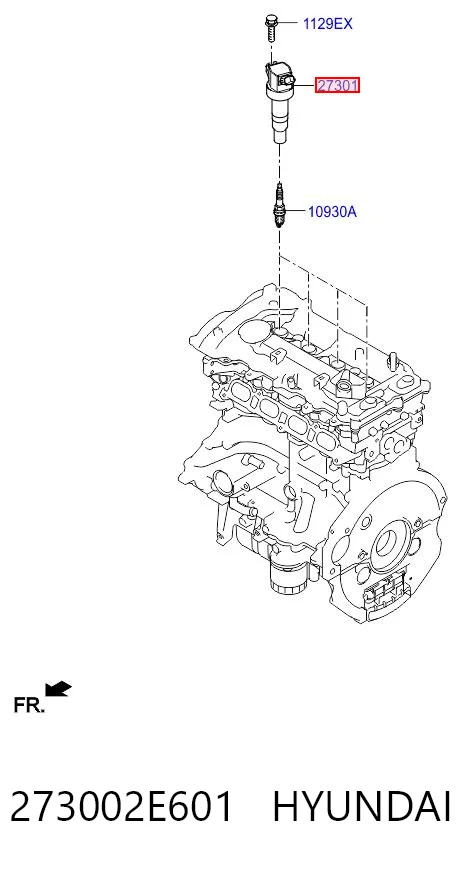 273002E601 Hyundai/Kia Котушка запалювання
