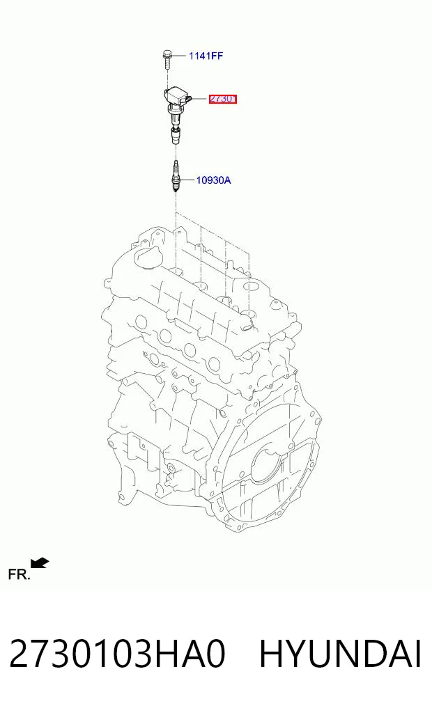 2730103HA0 Hyundai/Kia Котушка запалювання