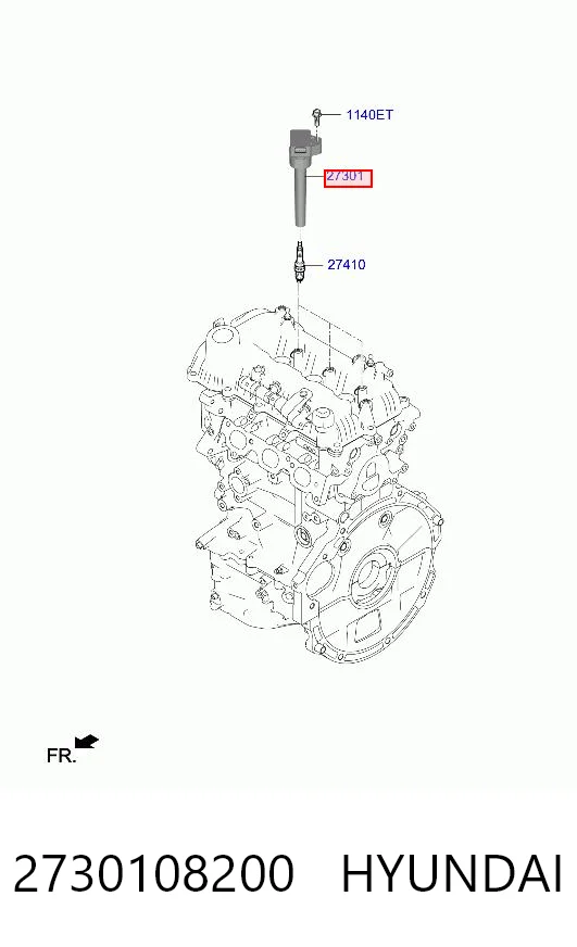 A273010820080 Mercedes Котушка запалювання