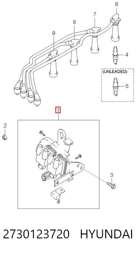 Котушка KIA Carens I