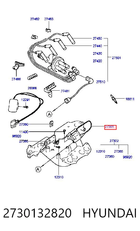 Котушка запалювання Mitsubishi Space Wagon 2
