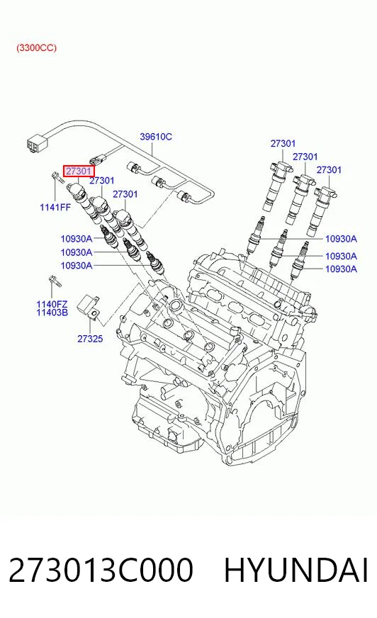 273013C000 Hyundai/Kia Котушка запалювання