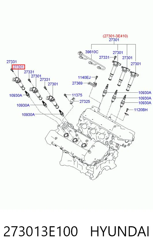 273013E100 Hyundai/Kia Котушка запалювання