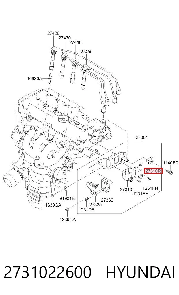Купити Котушка запалювання KIA Cerato II TD
