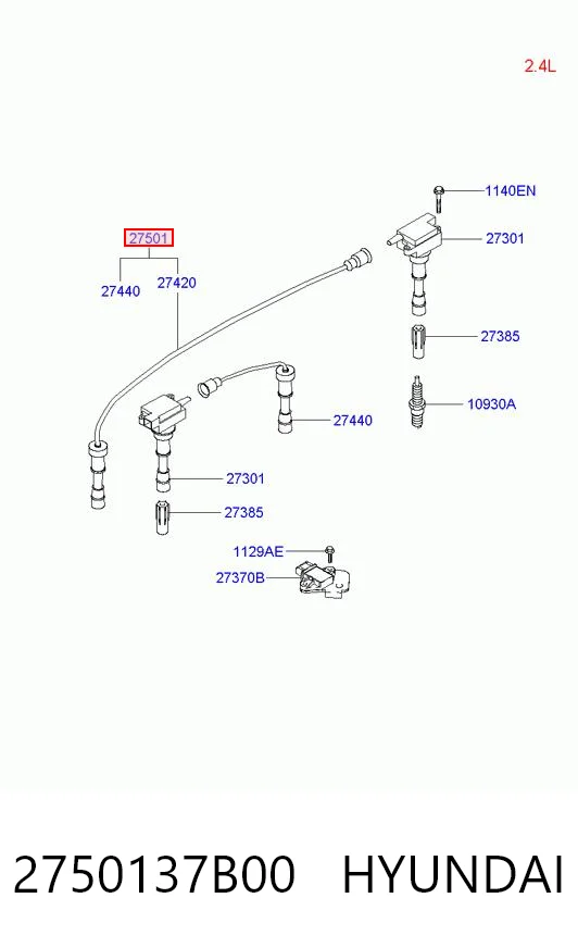 Дріт високовольтний NGK RCHD1205