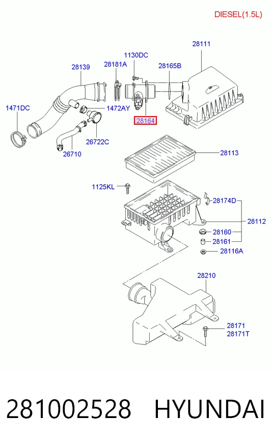 Купити 281002528 Bosch Повітромір