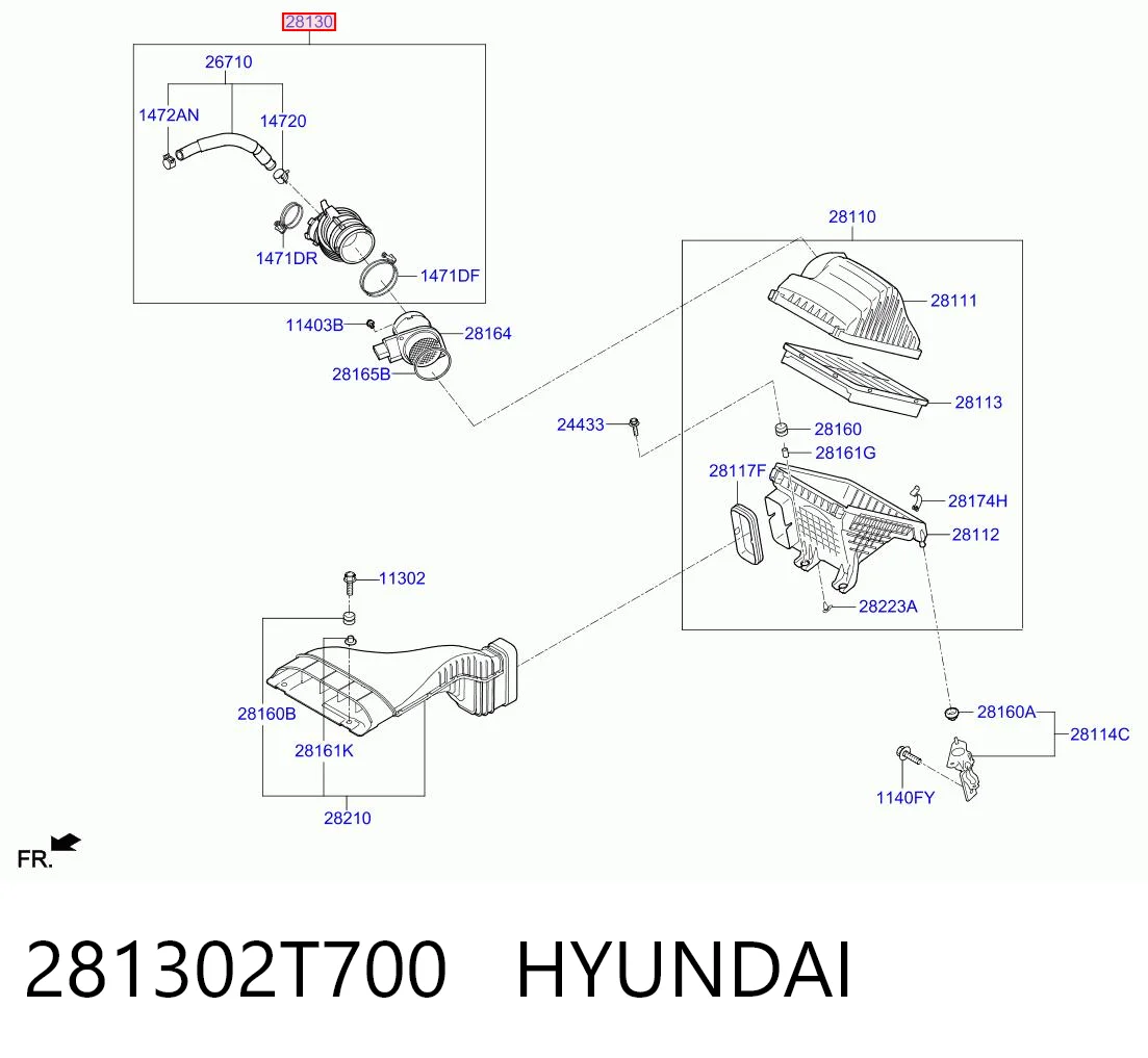 281302T700 Hyundai/Kia