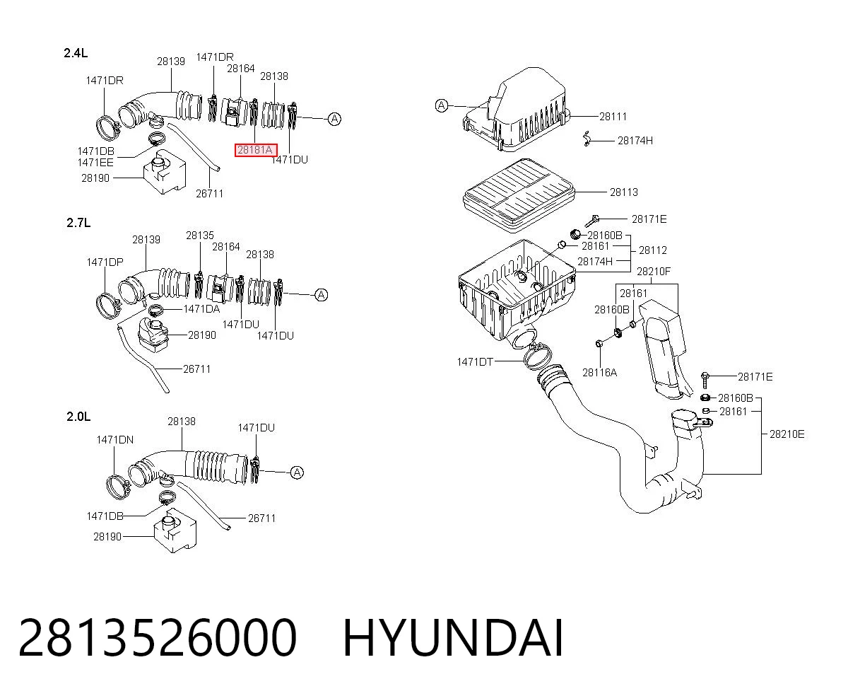 2813526000 Hyundai/Kia 