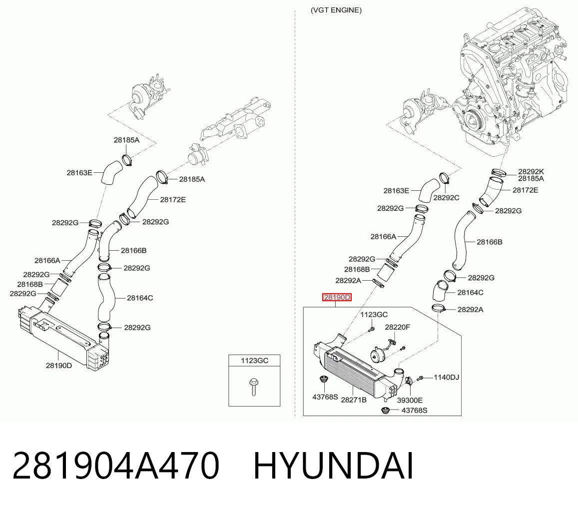  Інтеркулер KIA Sorento 1
