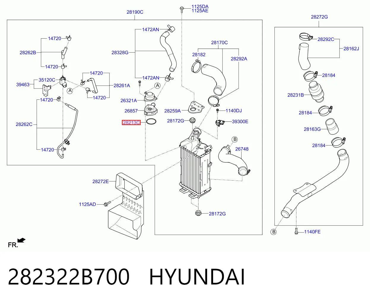 282322B700 Hyundai/Kia 