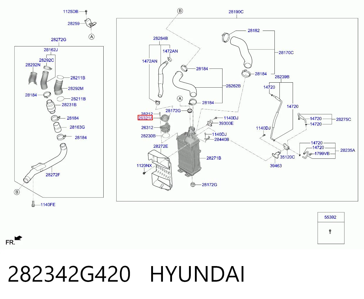 282342G420 Hyundai/Kia 