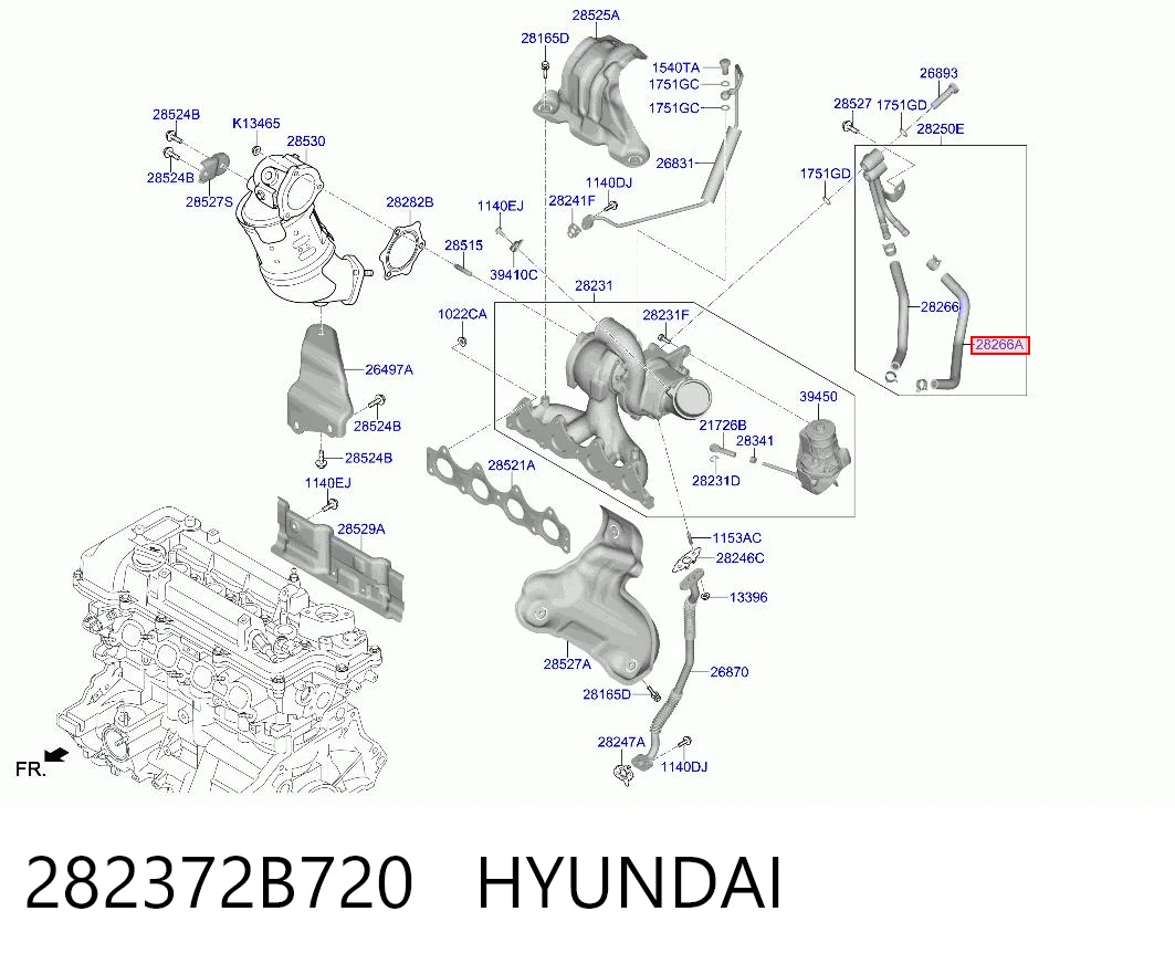 282372B720 Hyundai/Kia 