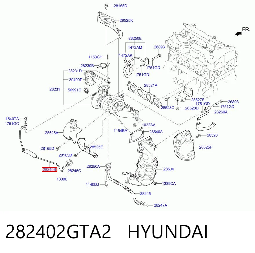 282402GTA2 Hyundai/Kia 