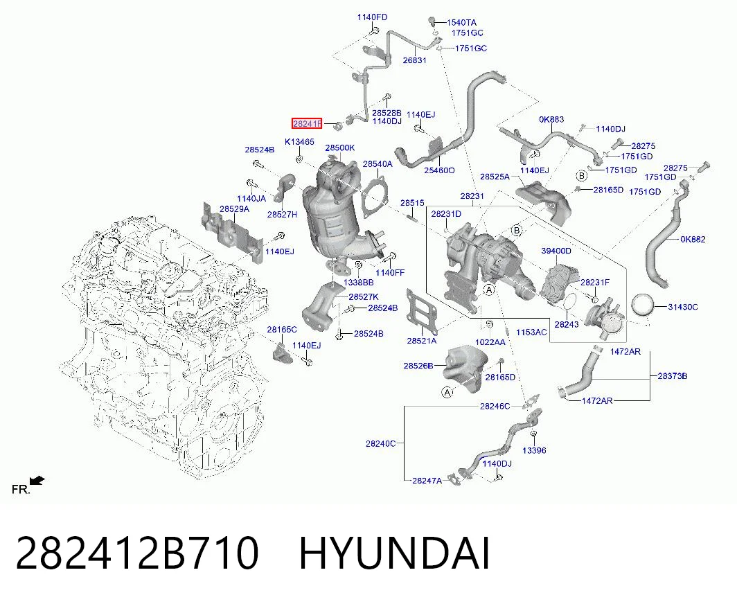 282412B710 Hyundai/Kia 